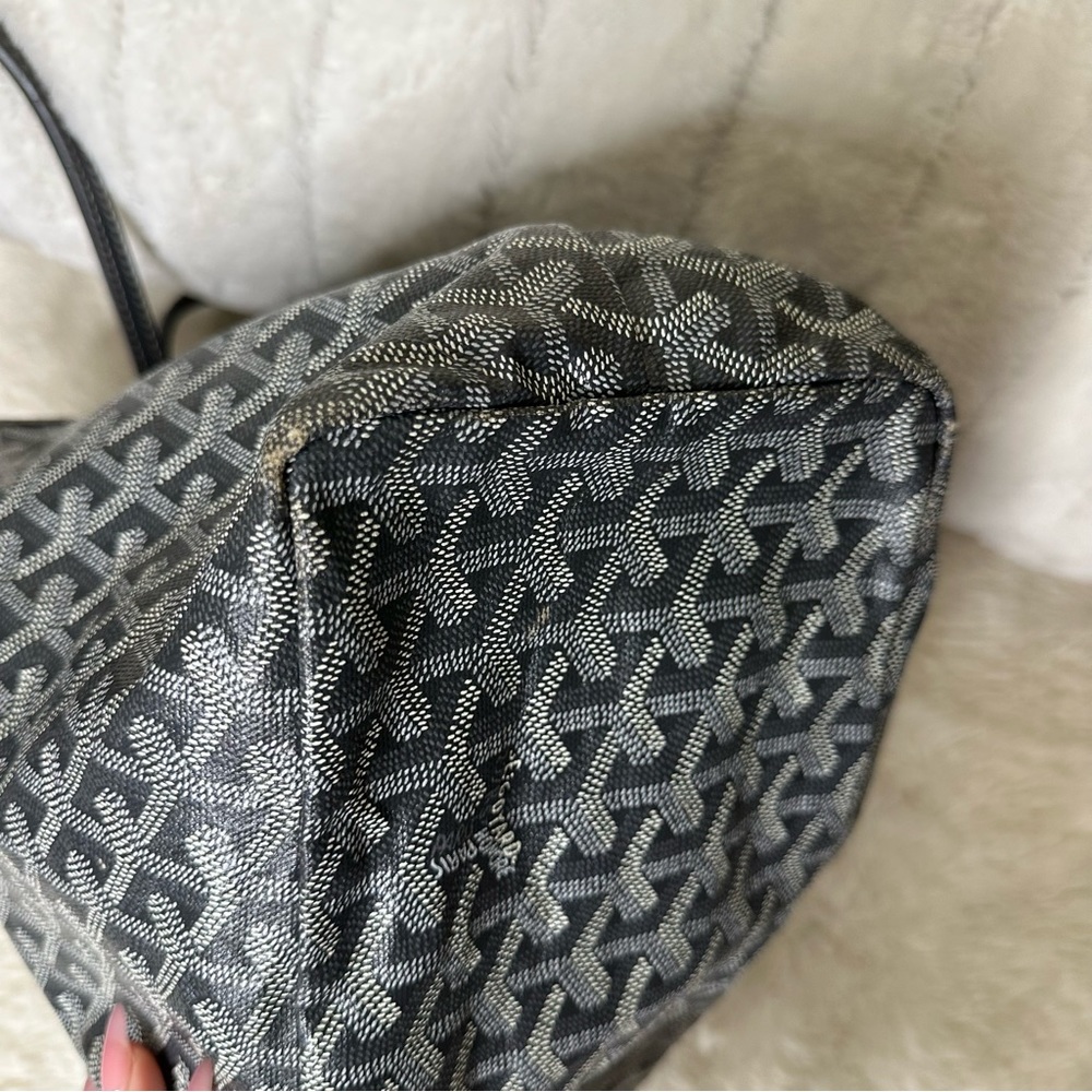 Goyard Black & Gray St. Louis GM Tote - Picture 5 of 10